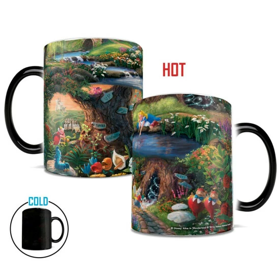 TK Disney Alice In Wonderland Heat-Changing Morphing Mug 3 TK Disney Alice In Wonderland Heat-Changing Morphing Mug
