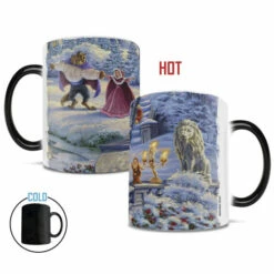TK Disney Beauty & Beast Winter Enchantment Heat-Sensitive MorphingMug