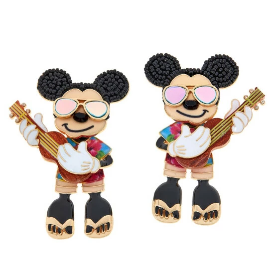 BAUBLEBAR Ukelele Disney Mickey Mouse Multi-Color Stud Earrings 3 BAUBLEBAR Ukelele Disney Mickey Mouse Multi-Color Stud Earrings