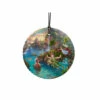 TK Disney Starfire Prints Glass Ornament - Peter Pan (Neverland) -Disney store unnamed file 363