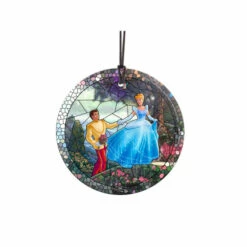 TK Disney Glass Hanging Print - Cinderella – Stained Glass