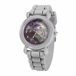 Disney Lightyear Buzz Lightyear Kids' Gray Plastic Time Teacher Watch