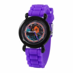 Disney Lightyear Sox Kids' Black Plastic Time Teacher Watch