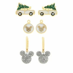 BAUBLEBAR Disney Holiday Traditions Earrings Set