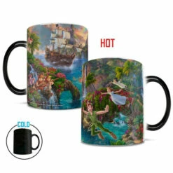 TK Disney Peter Pan Neverland Heat-Sensitive Morphing Mug