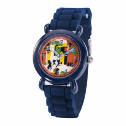 Disney Luca Kids' Time Teacher Watch With Blue Silicone Strap