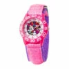 Disney Minnie Mouse And Daisy Duck Kids' Pink Time Teacher Watch -Disney store unnamed file 652