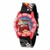 Disney Cars 3 Lightning McQueen Kids' 3D Strap Time Teacher Watch -Disney store unnamed file 659