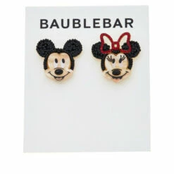 BAUBLEBAR Disney Mickey And Minnie Mismatched Stud Earrings 7 BAUBLEBAR Disney Mickey And Minnie Mismatched Stud Earrings -Disney store unnamed file 706