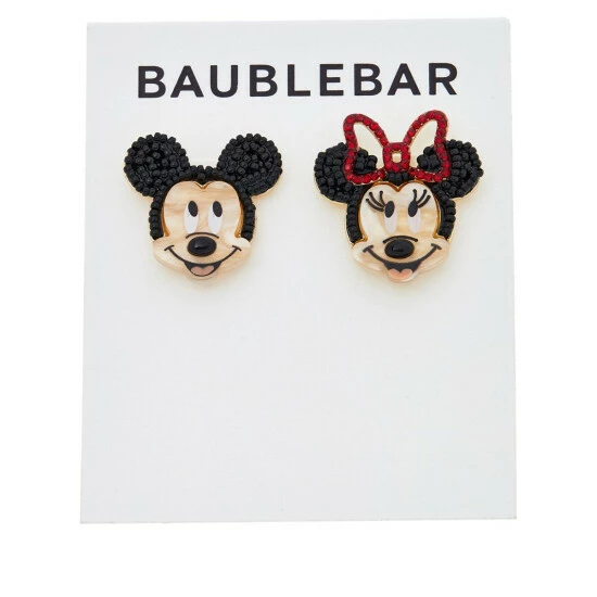 BAUBLEBAR Disney Mickey And Minnie Mismatched Stud Earrings 5 BAUBLEBAR Disney Mickey And Minnie Mismatched Stud Earrings - Image 3