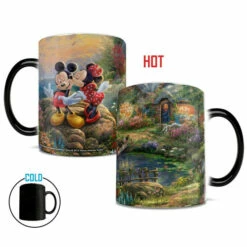 TK Disney Mickey & Minnie Sweetheart Cove Heat-Sensitive Morphing Mug