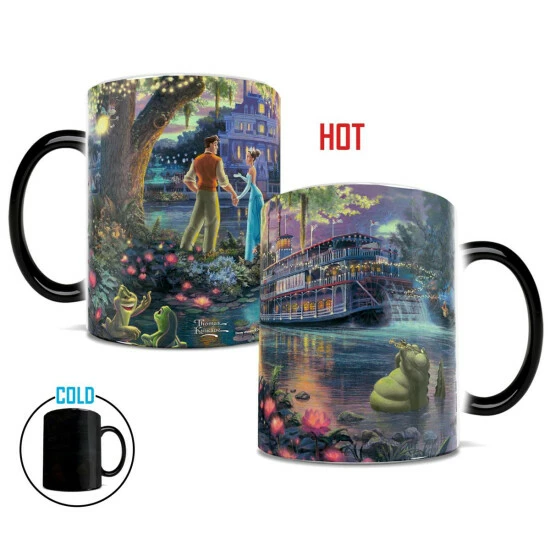 TK Disney Princess And The Frog Heat-Sensitive Morphing Mug 3 TK Disney Princess And The Frog Heat-Sensitive Morphing Mug